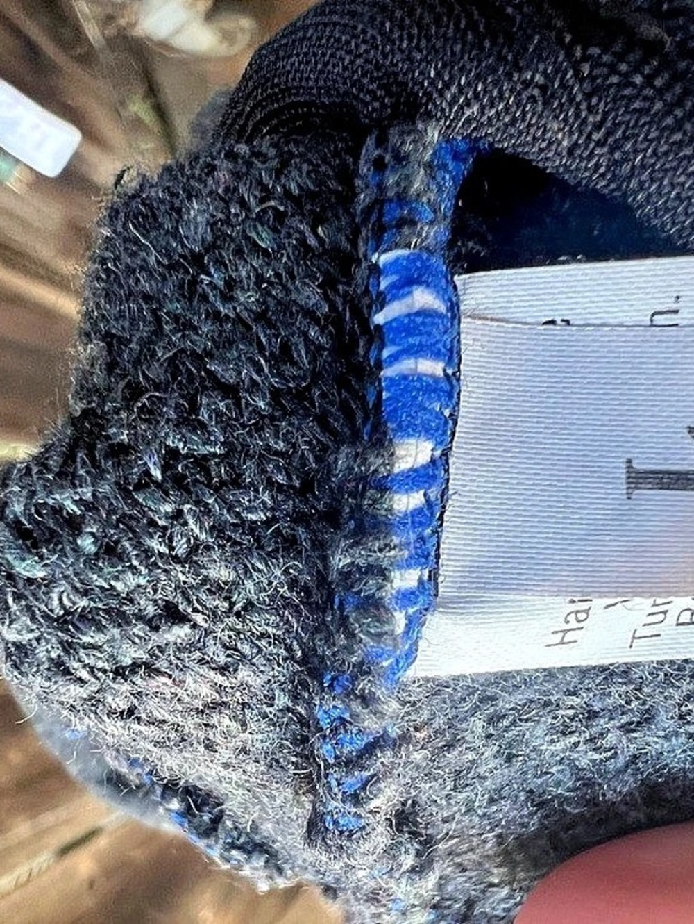 Peter Millar Cowl Neck Sweater Gray & Black Large - Picture 5 of 5